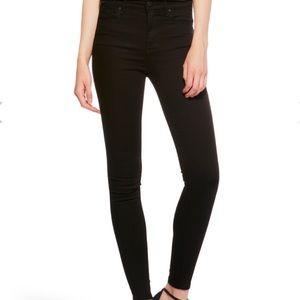 Mott and Bow High Rose Skinny Black Jeans